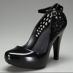 NIB Melissa Shoes Black Eagle High heel pump